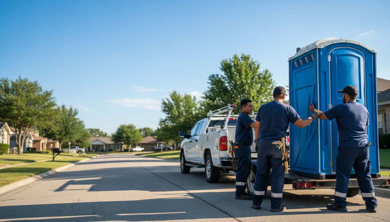 Portable Toilet Rental in Itasca, TX near me